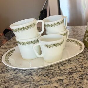 Spring Blossom / Crazy Daisy Corelle mugs